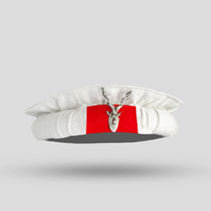 White Pakool & Badge