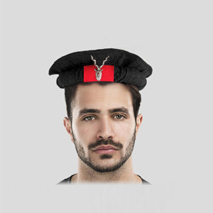 Black Pakol & Badge