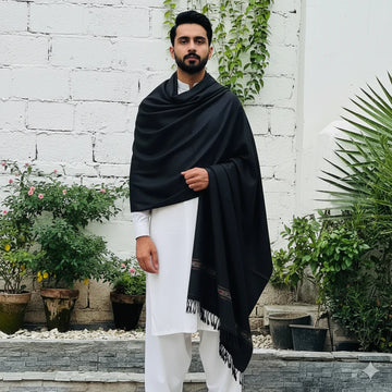 Lumina Special Premium Black Shawl
