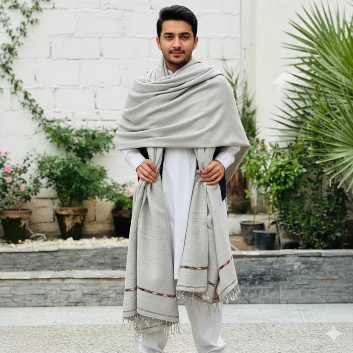 Gray Shawl